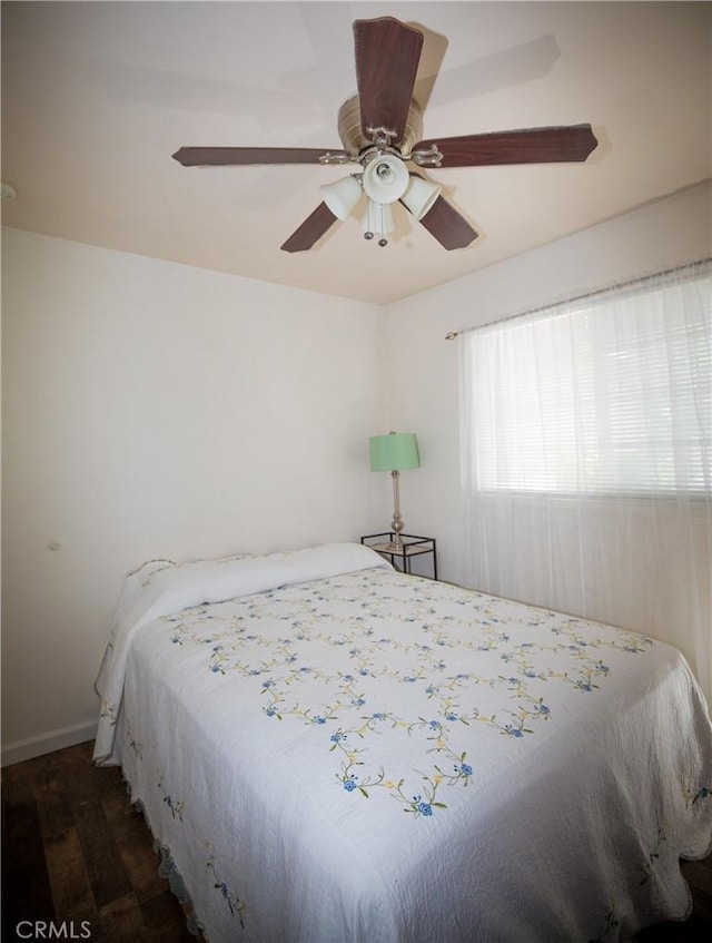 272 Rio Bravo Ct, Corning, CA 96021 - bedroom with baseboards and ceiling fan