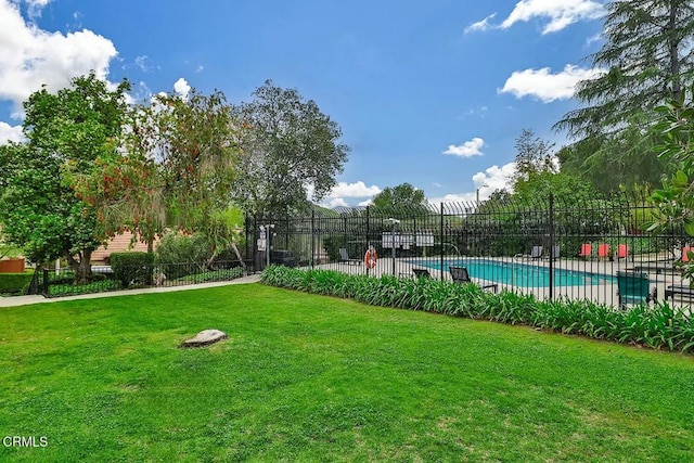 view of community pool