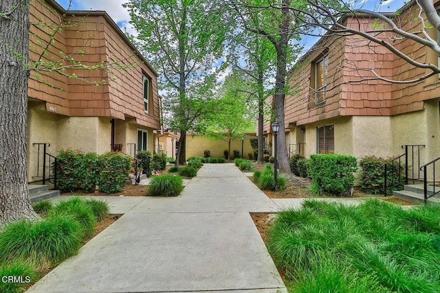 view of community