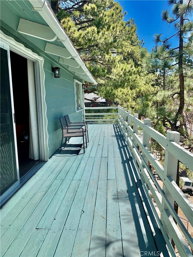 33010 Juniper Ln, Green Valley Lake, CA 92341 - view of deck