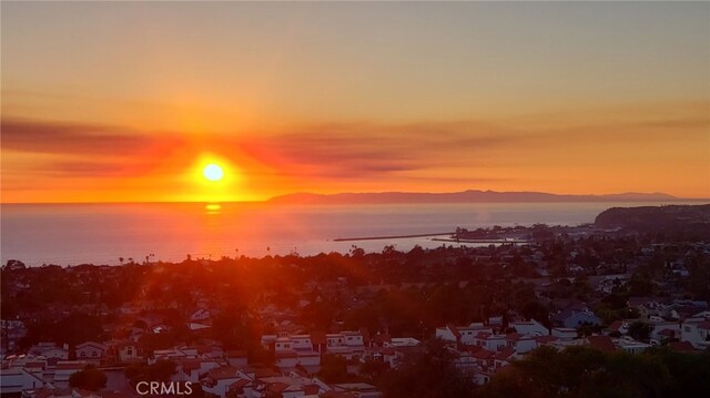 3 Via Pasa, San Clemente, CA 92673 - nature at dusk featuring a water view and a residential view