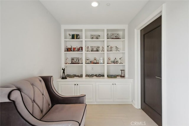 view of living area