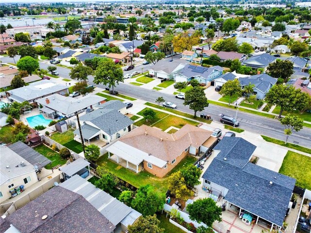 2624 W Cherry Ave, Fullerton, CA 92833 - aerial overview of property's location featuring nearby suburban area