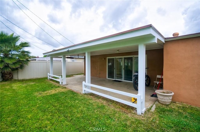 2624 W Cherry Ave, Fullerton, CA 92833 - back of property featuring a patio and stucco siding