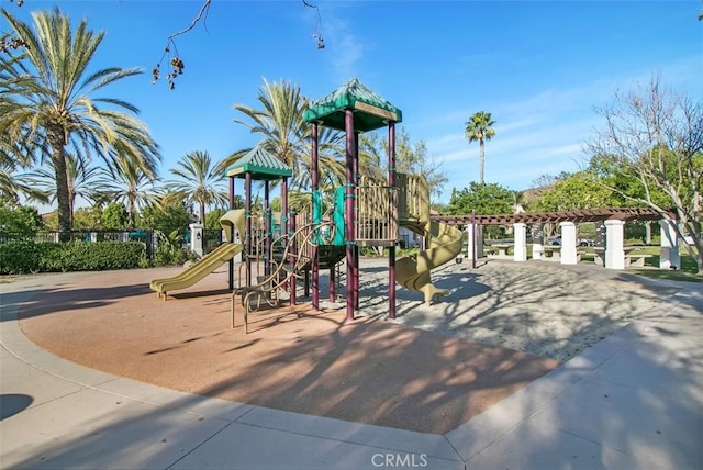 view of community playground
