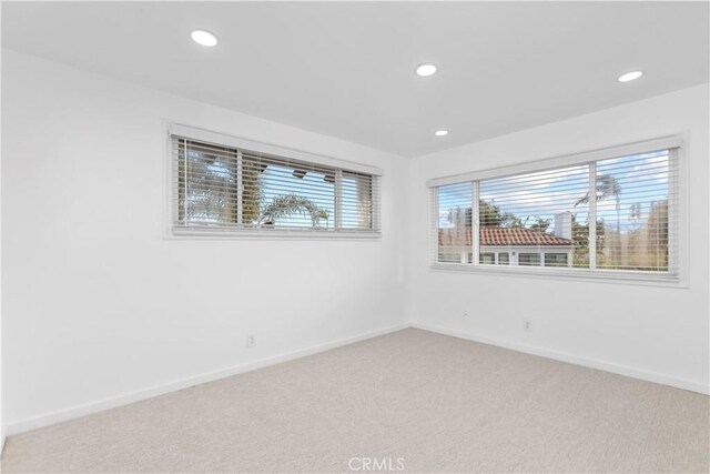 31 Terraza Del Mar, Dana Point, CA 92629 - spare room featuring recessed lighting and light carpet