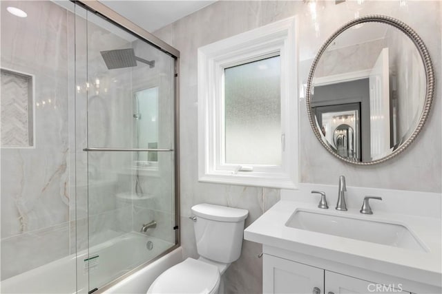 31 Terraza Del Mar, Dana Point, CA 92629 - bathroom with vanity, toilet, and combined bath / shower with glass door