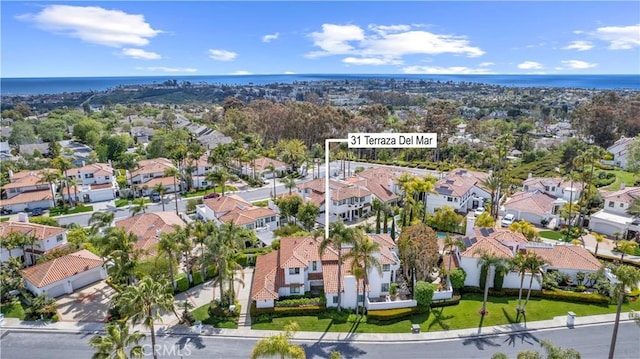 31 Terraza Del Mar, Dana Point, CA 92629 - aerial overview of property's location featuring a large body of water and nearby suburban area