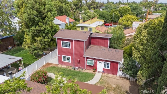 7744 Rhea Ave, Reseda, CA 91335 - back of property with roof with shingles