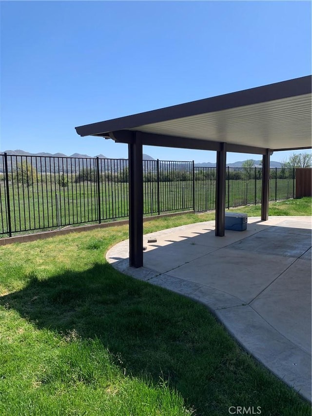 18810 Oakview Way, Lake Elsinore, CA 92530 - fenced backyard with a patio area