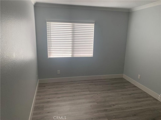 18810 Oakview Way, Lake Elsinore, CA 92530 - unfurnished room featuring ornamental molding and wood finished floors
