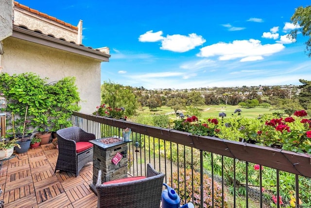 2564 Navarra Dr Unit 113, Carlsbad, CA 92009 - balcony featuring view of golf course