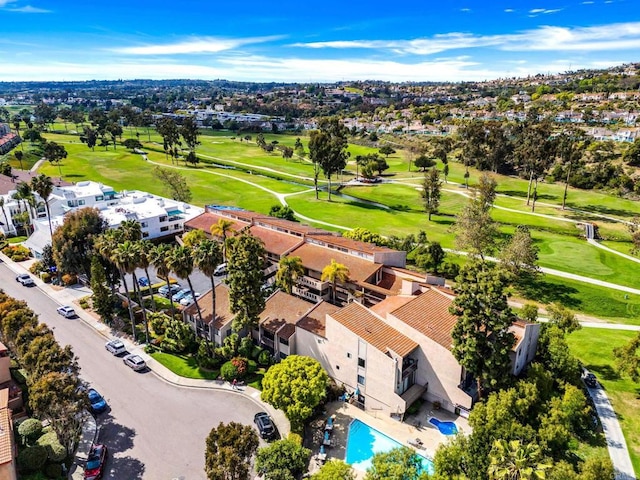 2564 Navarra Dr Unit 113, Carlsbad, CA 92009 - drone / aerial view of a golf course and a pool