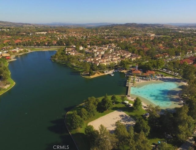 49 El Cencerro, Rancho Santa Margarita, CA 92688 - birds eye view of property featuring a water view