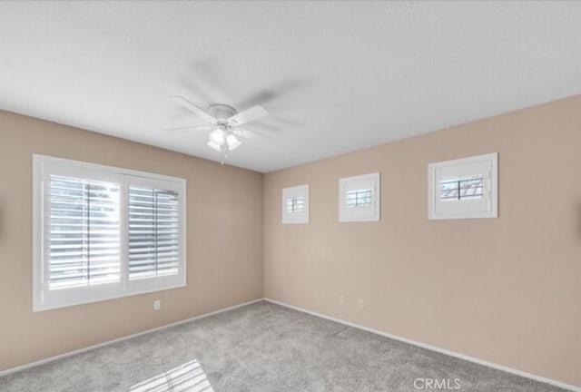 49 El Cencerro, Rancho Santa Margarita, CA 92688 - unfurnished room featuring carpet flooring, a ceiling fan, and baseboards