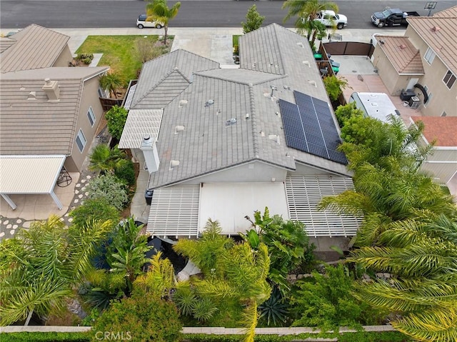 aerial view