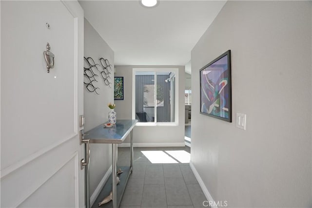 33601 Via Corvalian Unit 4, Dana Point, CA 92629 - hall featuring baseboards and tile patterned flooring