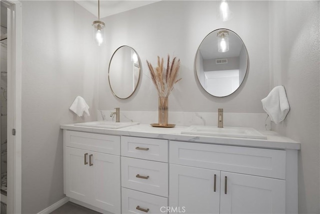 33601 Via Corvalian Unit 4, Dana Point, CA 92629 - bathroom with double vanity
