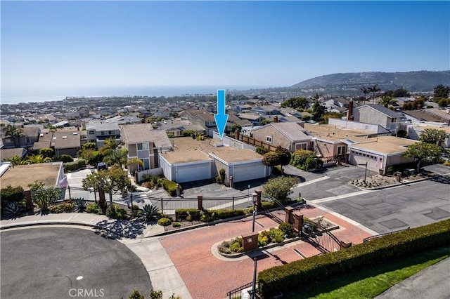 33601 Via Corvalian Unit 4, Dana Point, CA 92629 - aerial view of residential area with mountains