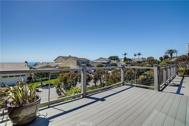 33601 Via Corvalian Unit 4, Dana Point, CA 92629 - deck featuring a residential view