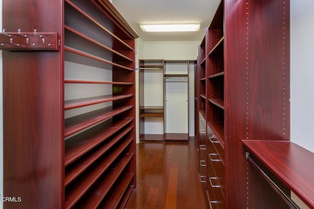 5018 Via Andrea, Newbury Park, CA 91320 - walk in closet featuring dark wood-style floors