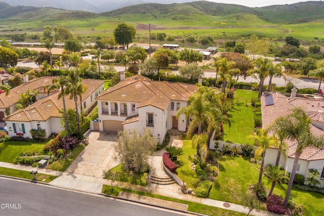 5018 Via Andrea, Newbury Park, CA 91320 - bird's eye view with a mountain view
