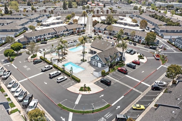 133 Morristown Ln, Costa Mesa, CA 92626 - bird's eye view of a pool area