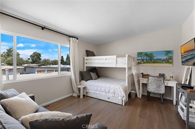 133 Morristown Ln, Costa Mesa, CA 92626 - bedroom featuring baseboards and wood finished floors