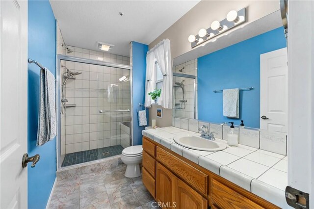 33435 Hubbard Rd, Acton, CA 93510 - bathroom with vanity and a shower stall