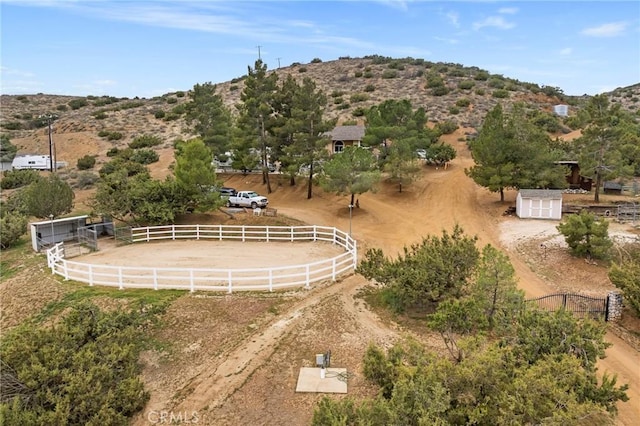 33435 Hubbard Rd, Acton, CA 93510 - overview of rural landscape with mountains