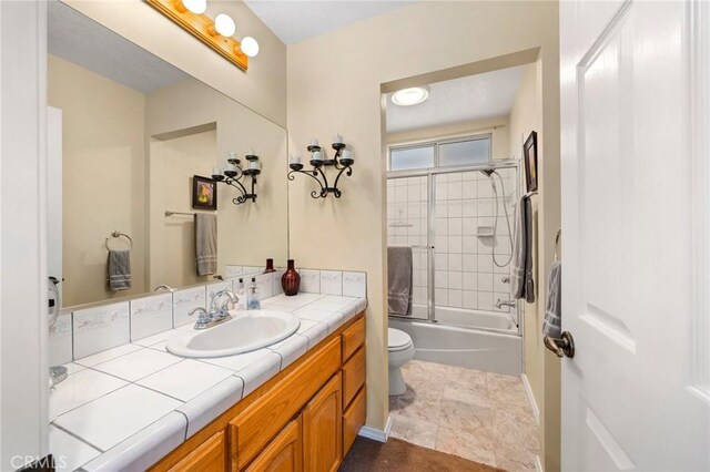 33435 Hubbard Rd, Acton, CA 93510 - full bathroom with vanity and washtub / shower combination