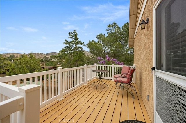 33435 Hubbard Rd, Acton, CA 93510 - deck featuring a mountain view