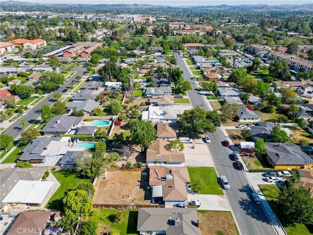 birds eye view of property featuring a residential view