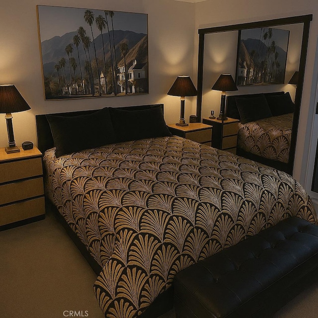 500 E Amado Rd Unit 420, Palm Springs, CA 92262 - view of carpeted bedroom
