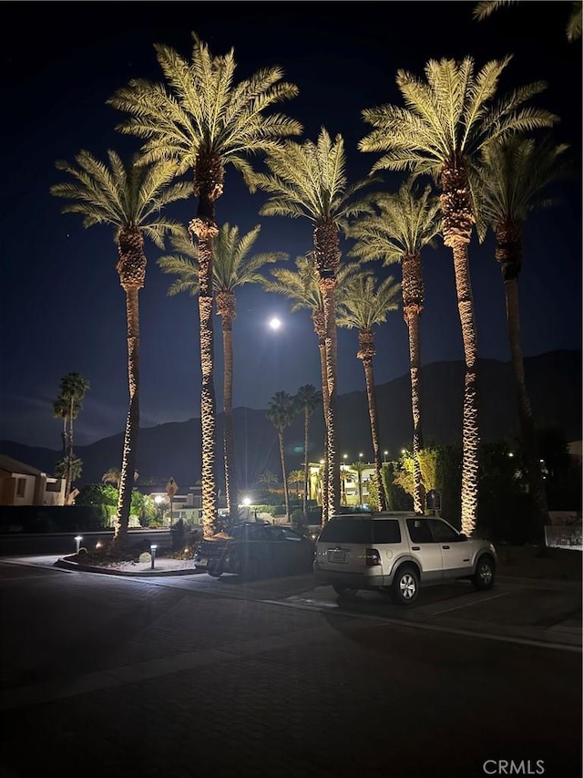 500 E Amado Rd Unit 420, Palm Springs, CA 92262 - view of property at twilight