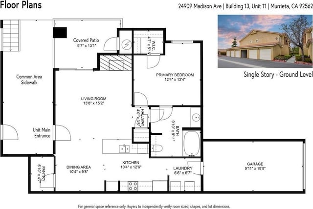 24909 Madison Ave Unit 1311, Murrieta, CA 92562 - floor plan