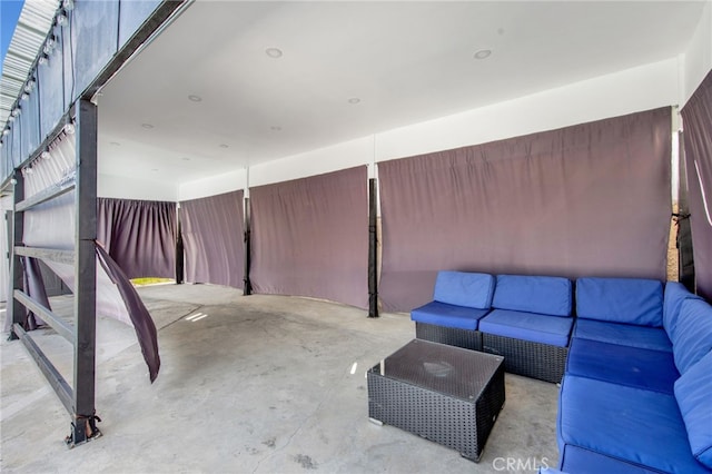 view of patio / terrace featuring an outdoor hangout area