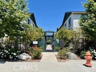 exterior space featuring fence