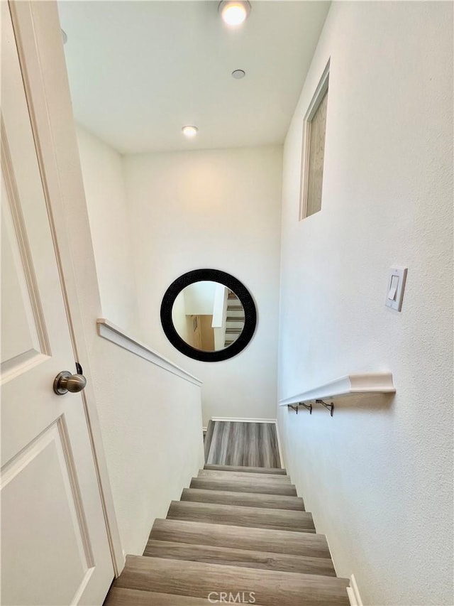 view of staircase