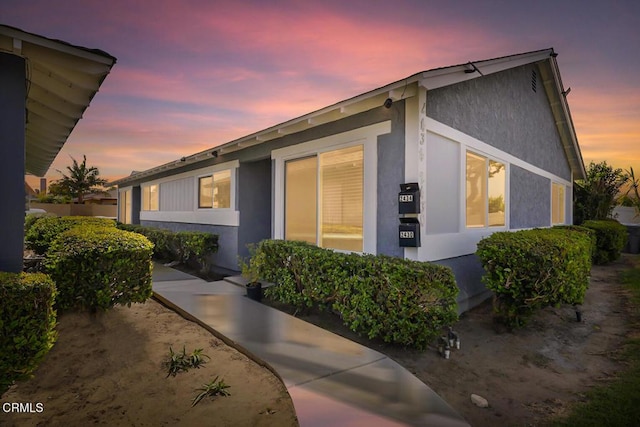 2430 Alexander St, Oxnard, CA 93033 - property exterior at dusk with stucco siding