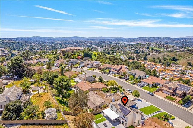 760 Featherwood Dr, Diamond Bar, CA 91765 - aerial perspective of suburban area with mountains