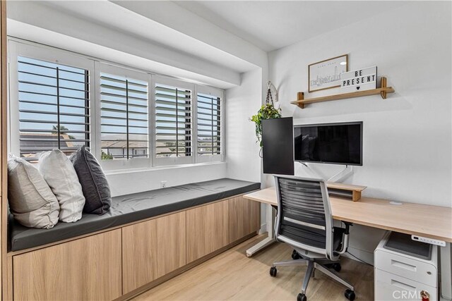 760 Featherwood Dr, Diamond Bar, CA 91765 - office with light wood finished floors