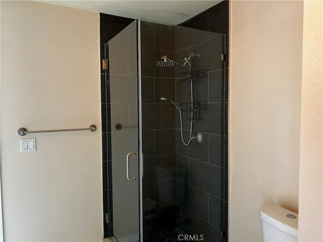 10709 Wheelock Cir, Whittier, CA 90606 - bathroom with a shower stall and toilet