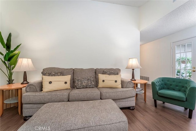 28143 Espinoza, Mission Viejo, CA 92692 - living room featuring wood finished floors and visible vents