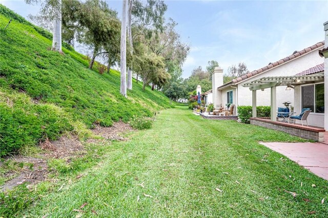 28143 Espinoza, Mission Viejo, CA 92692 - view of yard with a patio and a pergola