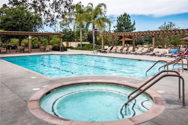 28143 Espinoza, Mission Viejo, CA 92692 - pool with a pergola and a patio