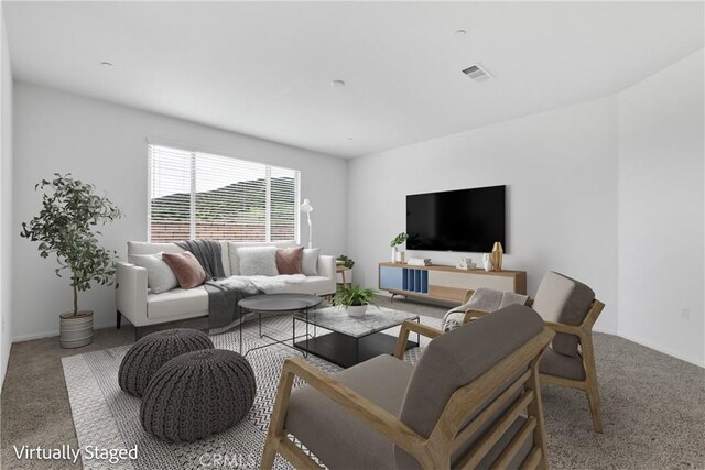 25441 Luna Peak Rd, Menifee, CA 92586 - view of carpeted living area