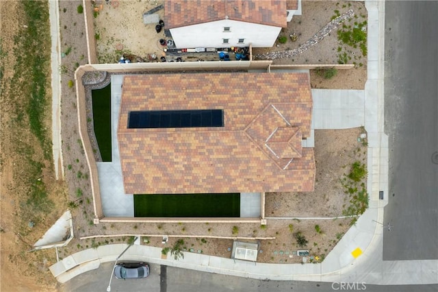 drone / aerial view