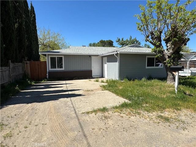 3723 Buckeye St, Clearlake, CA 95422 - single story home with fence and a shingled roof