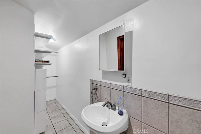 1341 E Harvest Moon St, West Covina, CA 91792 - bathroom with a sink and tile patterned flooring